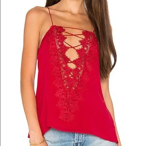 CAMI NYC Charlie Cami in Red